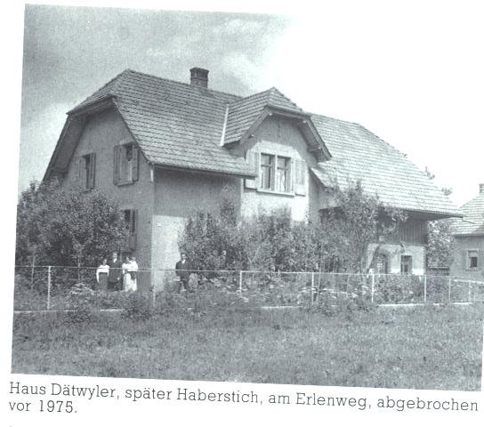 Erlenweg Daetwyler