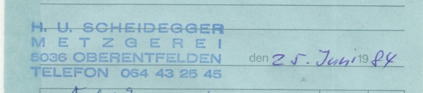 Scheidegger Scheidegger